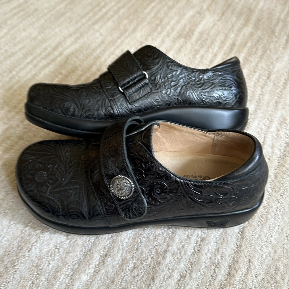 Alegria Joleen Womens Professional Shoe Comfort Black Size 8 | EU 38